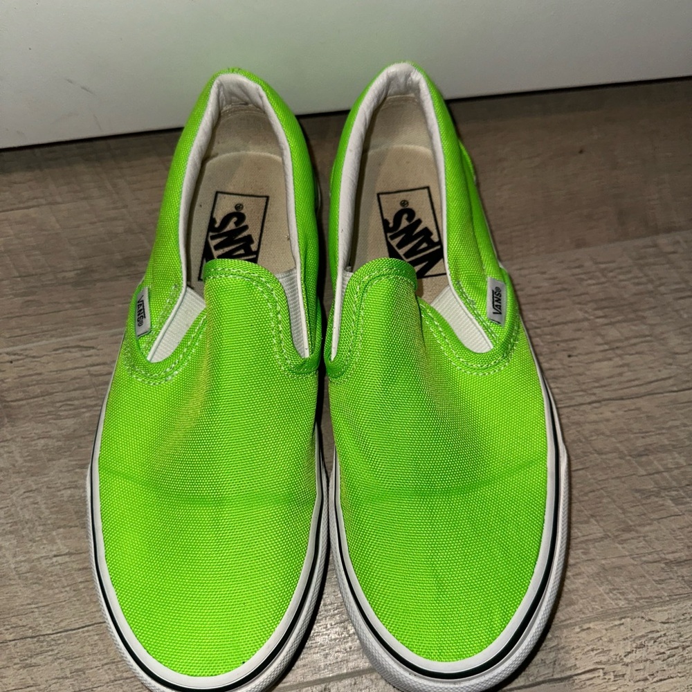 Vans Classic Slip-On Neon Green Gecko